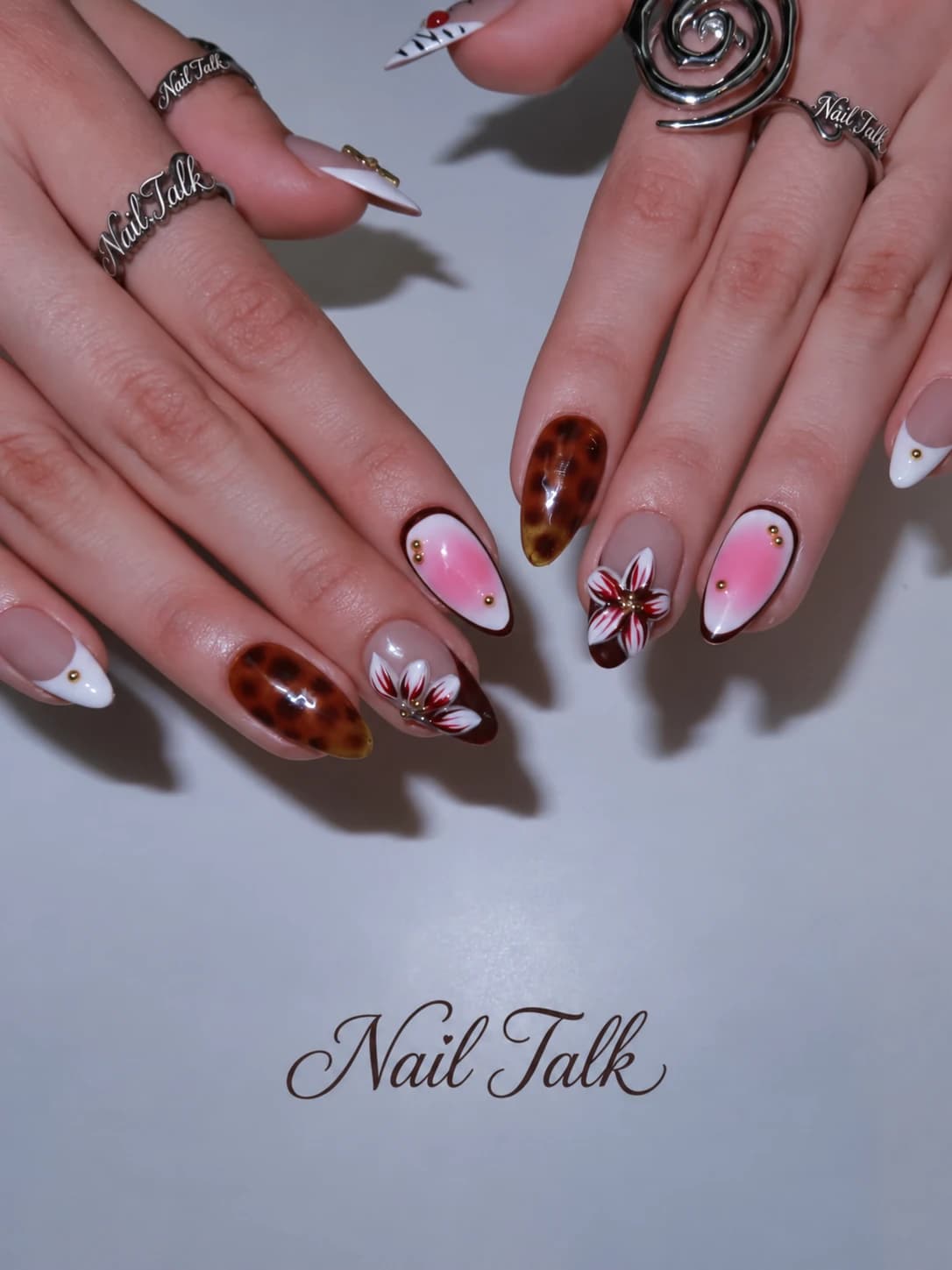 Safari Bloom press-on nails, photo 2