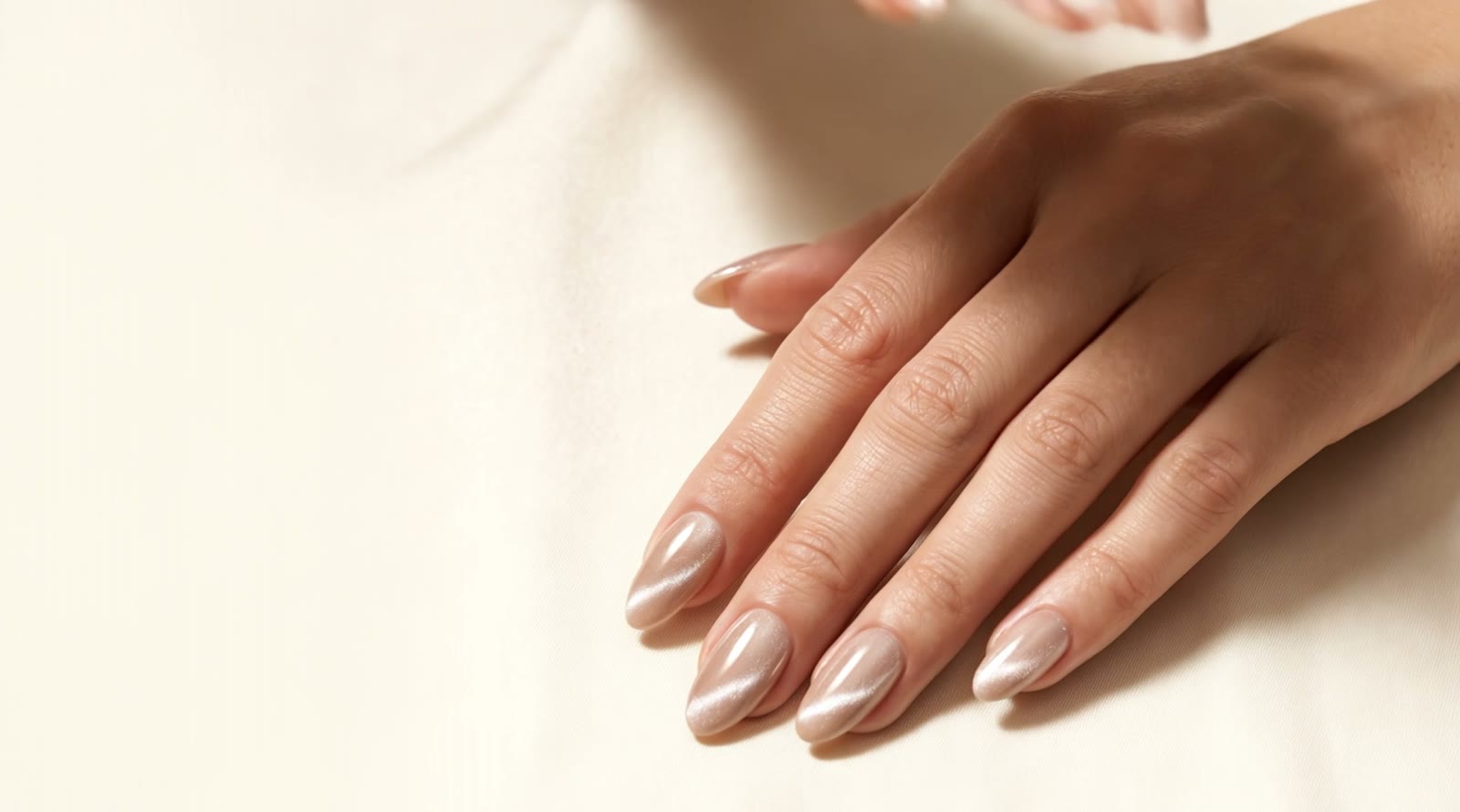Fresh manicure detail at Nail Talk & Spa